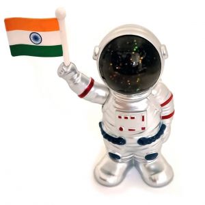 Planet Resin Statues Space Gifts for Car - white